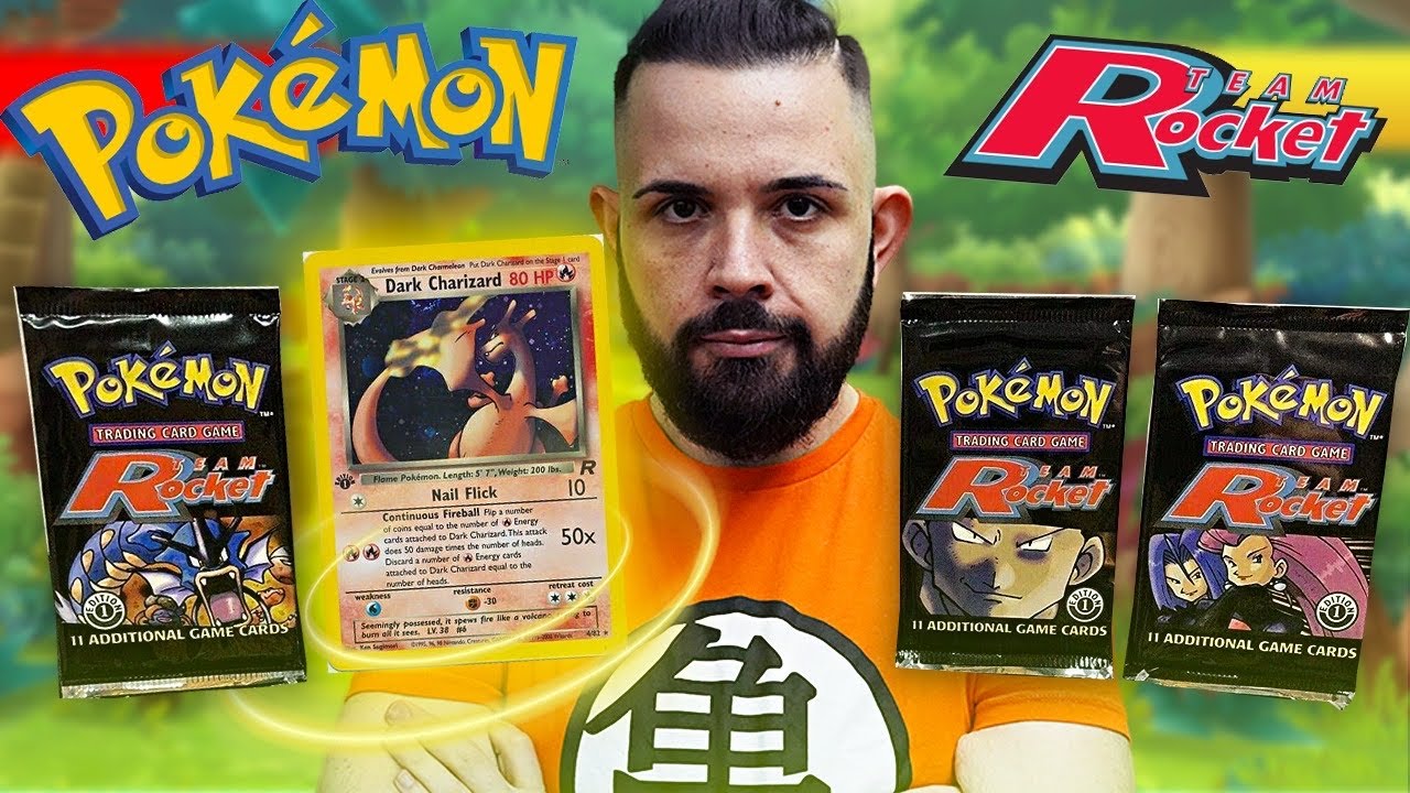 NON CI CREDO, Ho Pullato il DARK CHARIZARD in 3 Pacchetti Prima EDIZIONE ing!