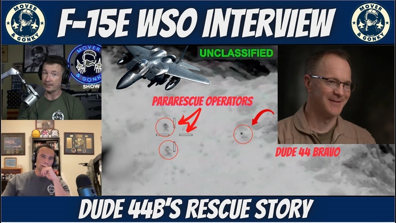F-15E Shot Down Over Iran: The Incredible Rescue of Dude 44 Bravo