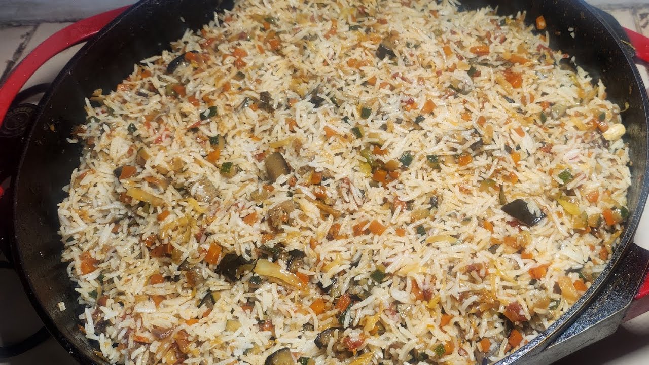 ቀላል የአትክልት በሩዝ አሰራር rice with vegitable recipe#ethiopian food recipe#food#yehi kitchen#lera tube#