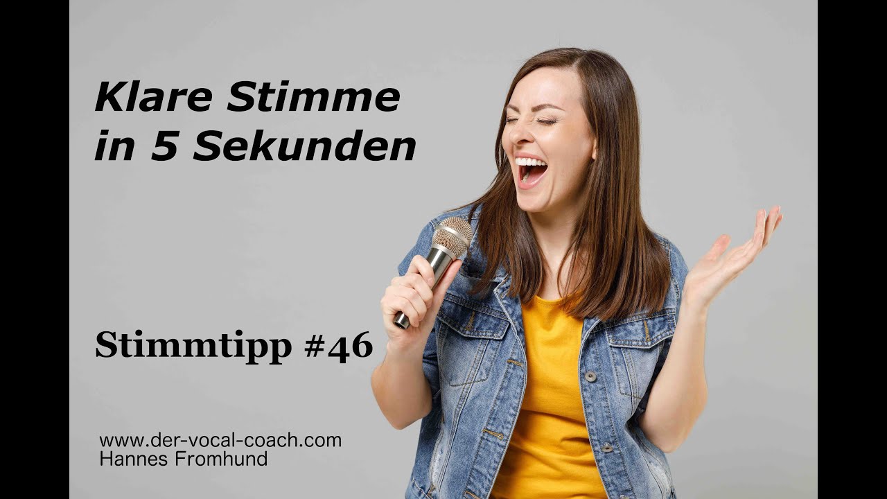 Eine klare Stimme in 5 Sekunden