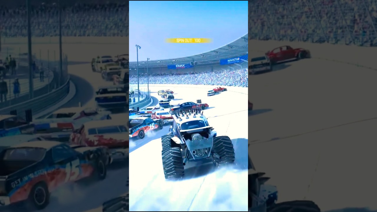 WRECKFEST Snow Demolition Racing Gameplay on PS5