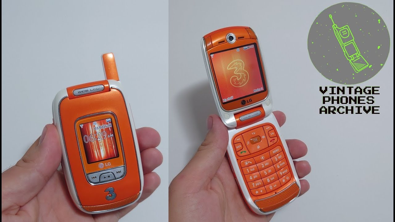 LG U8550 Mobile phone menu browse, ringtones, games, wallpapers