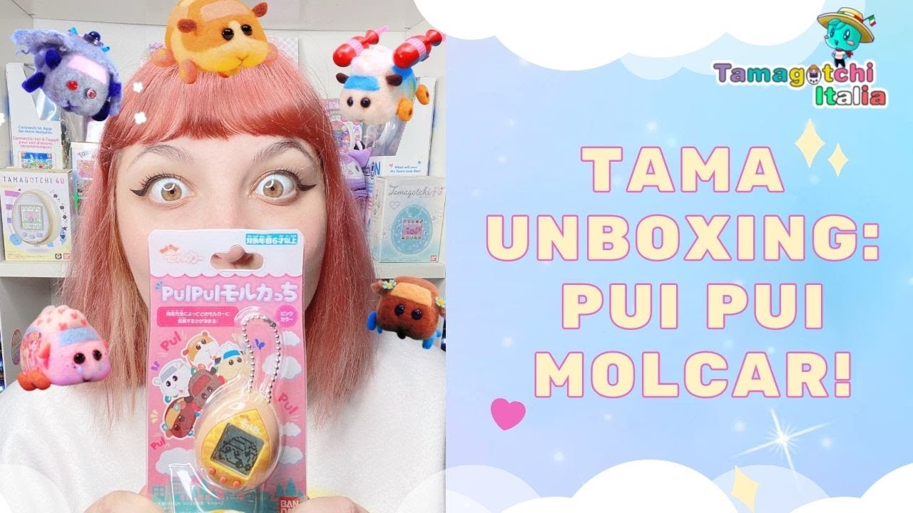 TAMA UNBOXING: Tamagotchi Nano PUI PUI MOLCAR! 🐹