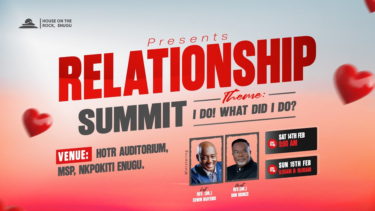 RELATIONSHIP SUMMIT || DAY 2 || 15TH FEBRUARY, 2026