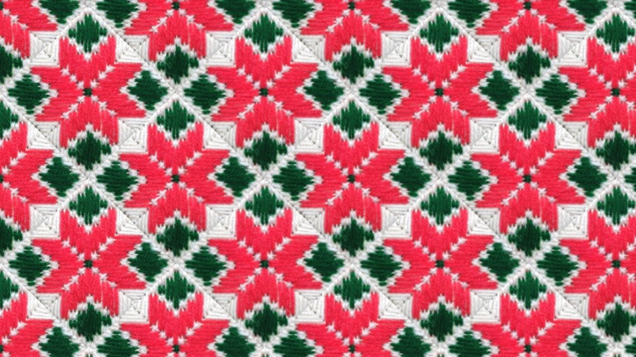 Woolen simple doormat design-how to make sitting mat design-stitch ason,rugs,tablemat