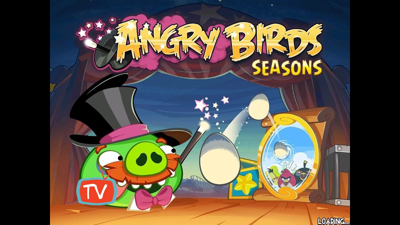 Angry Birds Seasons - Abra Ca Bacon Gameplay - All Levels