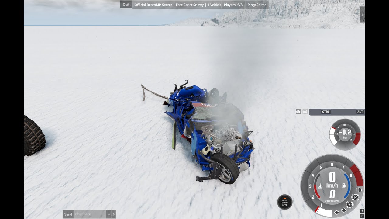 SUBARU BATEAUX 2040 sur beamng feat WERNOC(Logan)