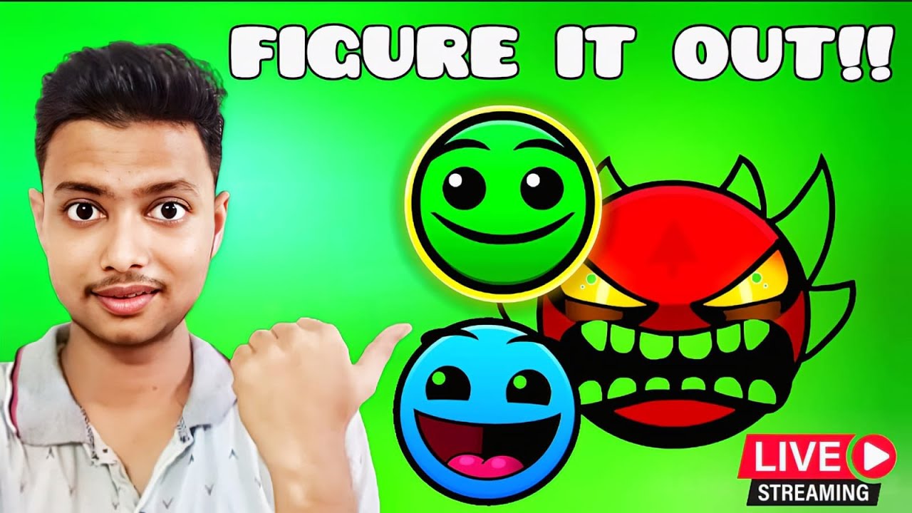 Completing My First DEMON in Geometry Dash LIVE (Portrait)