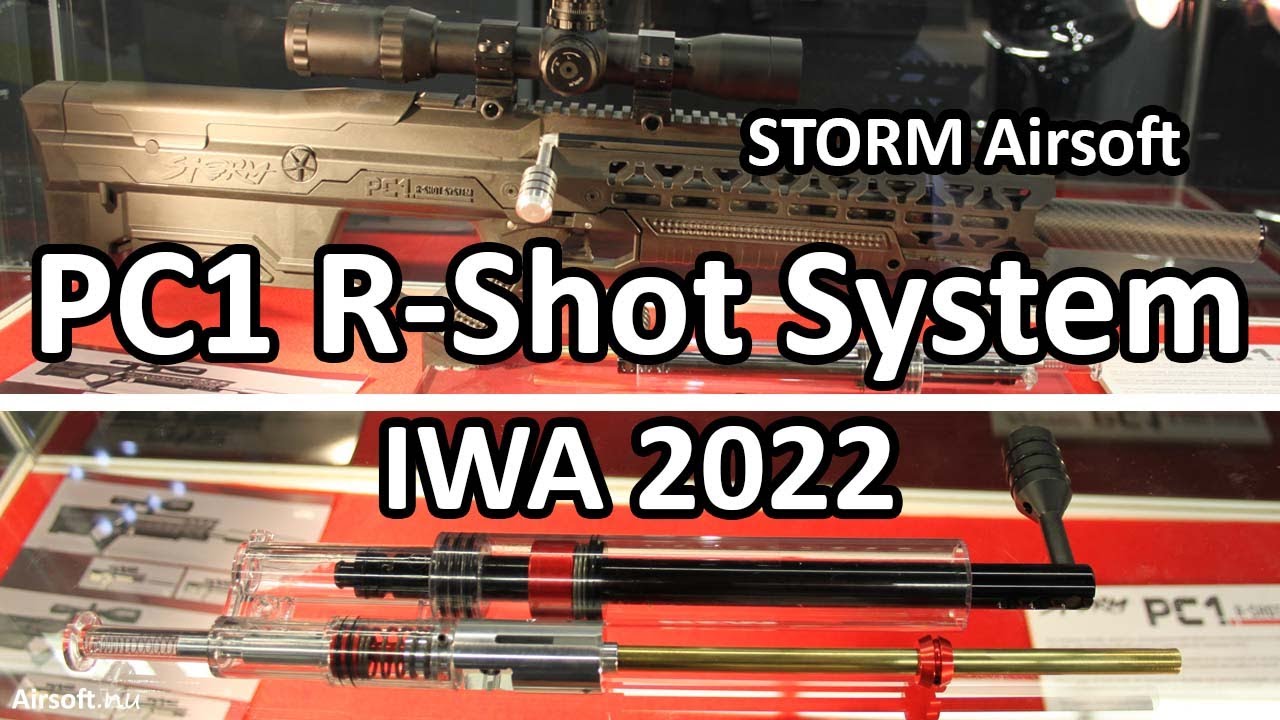 STORM Airsoft PC1 R-Shot System at IWA 2022