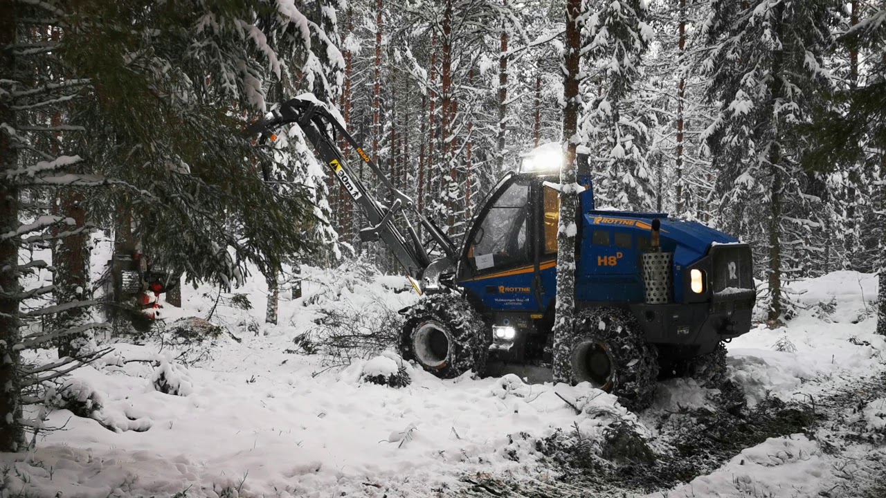 Rottne H8 i de norske skoger