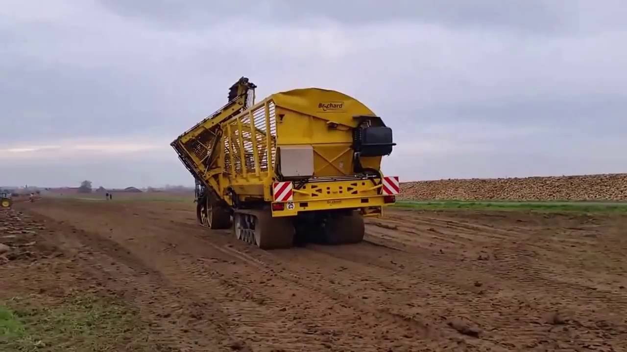 BROCHARD's Sugar Beet Cart 50m3 / 1765 cu ft - chariot &agrave; betteraves - FRANCE