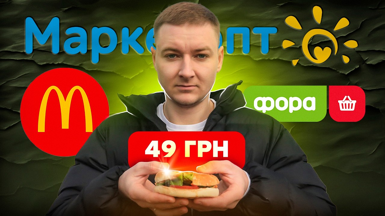 НАЙСМАЧНІШИЙ БУРГЕР за 49 грн? ШОК результат порівняння з McDonald's! 😱
