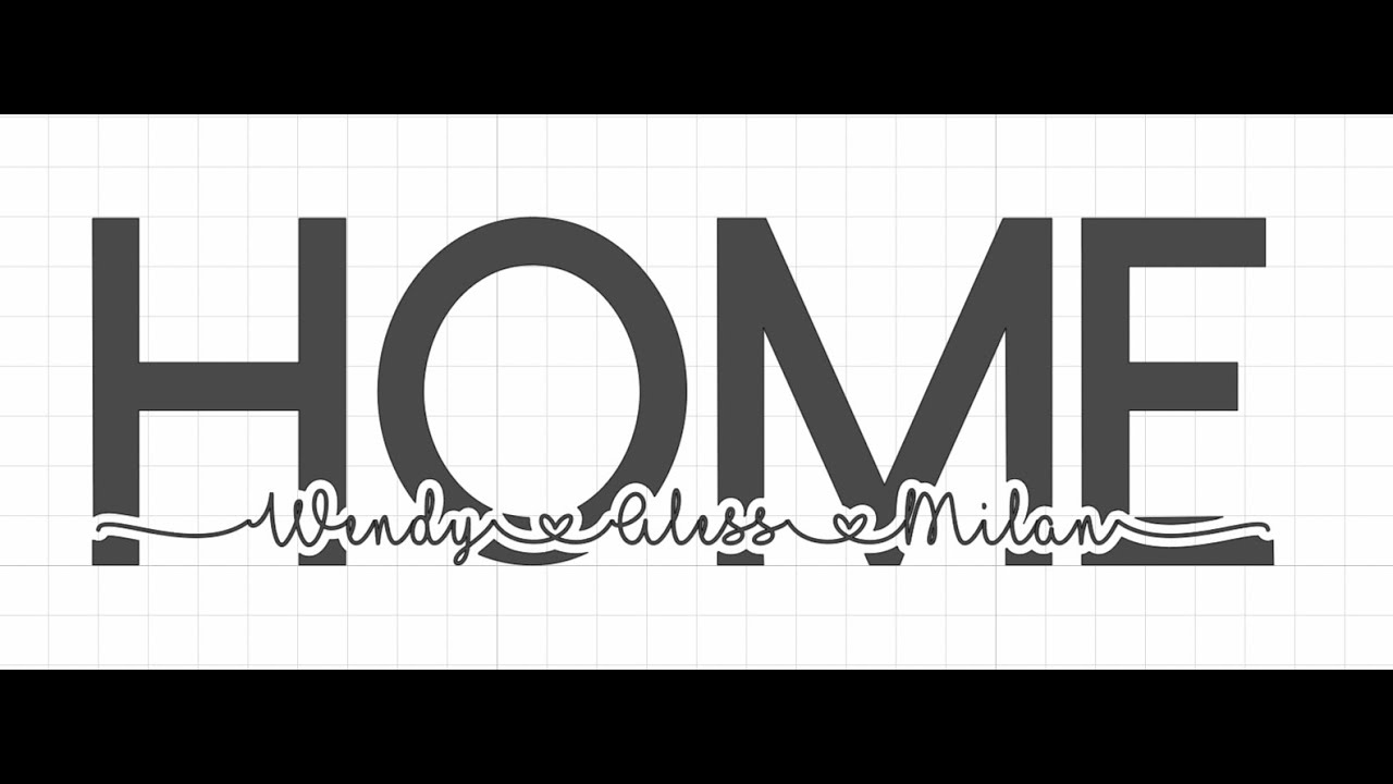 Faire un décalage sur un texte via le Cricut Design Space