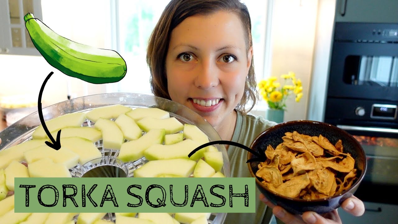 Stor skörd av squash? Prova att TORKA DEN!