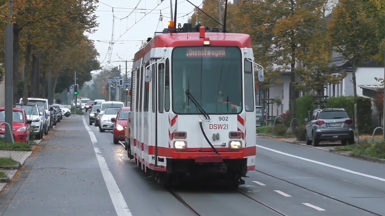 Stadtbahn Dortmund - Arbeitswagen N6C 902 auf der Linie U41