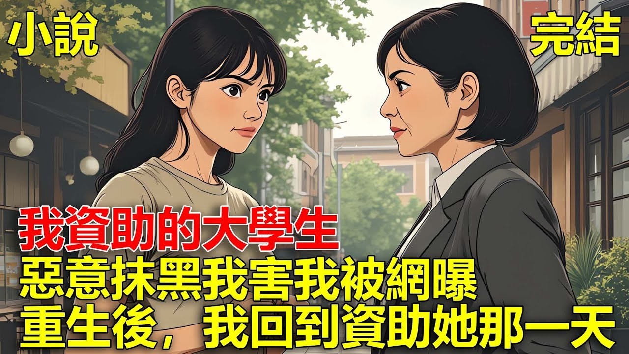 我資助的大學生，惡意抹黑我害我被網曝，重生後，我回到資助她那一天！