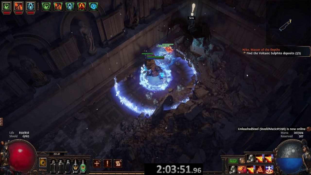 Finishing Scion Setups Then TheoryCrafting Pconc of Bouncing Elementalist Starter