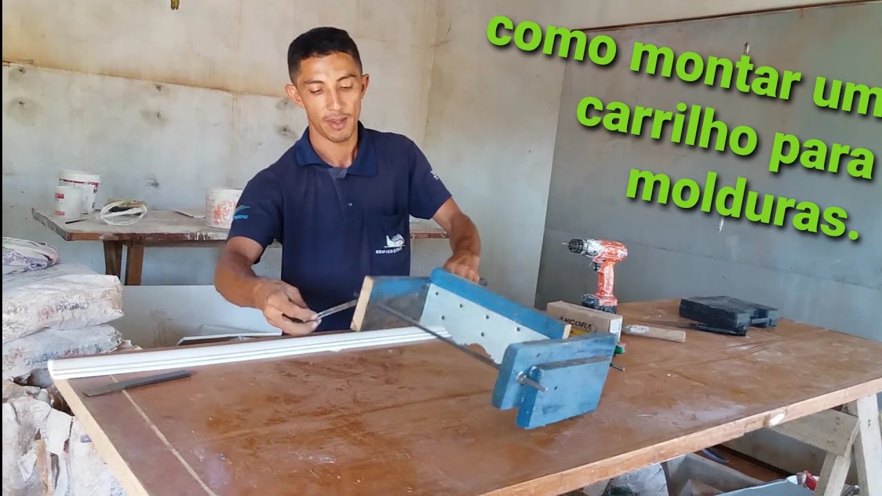Como fazer Carrilho para Molduras de gesso