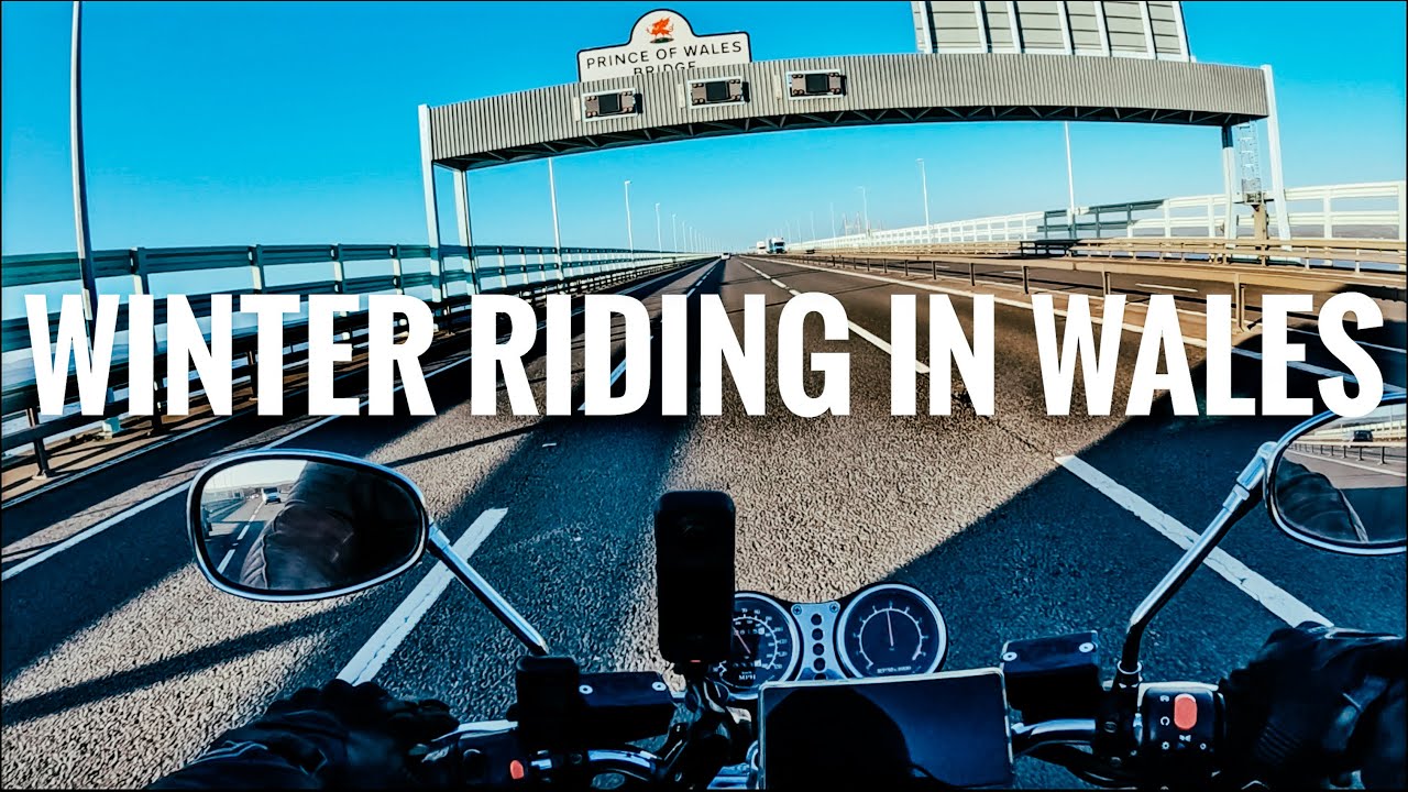WINTER RIDE TO WALES on the Thunderbird