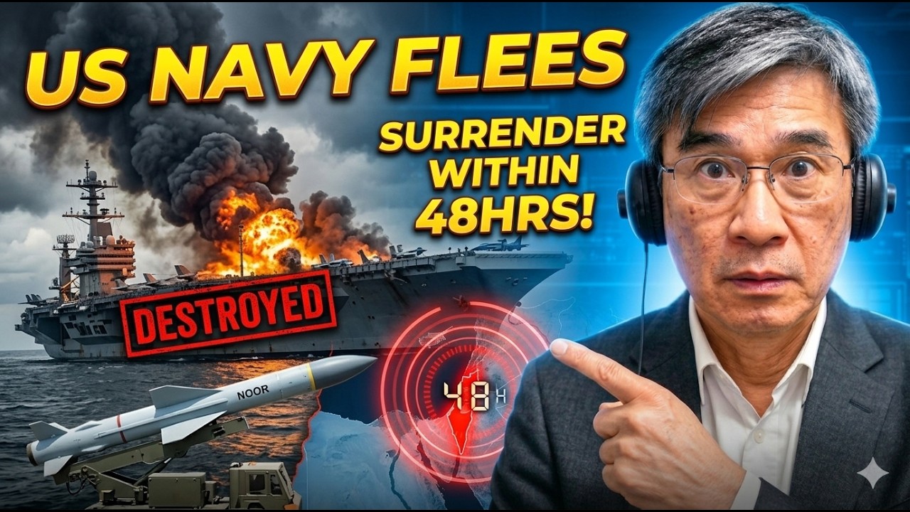 Iran DESTROYS USS Nimitz With Noor Missile, U.S. Navy FLEES, Israel Has 48 Hours to SURRENDER