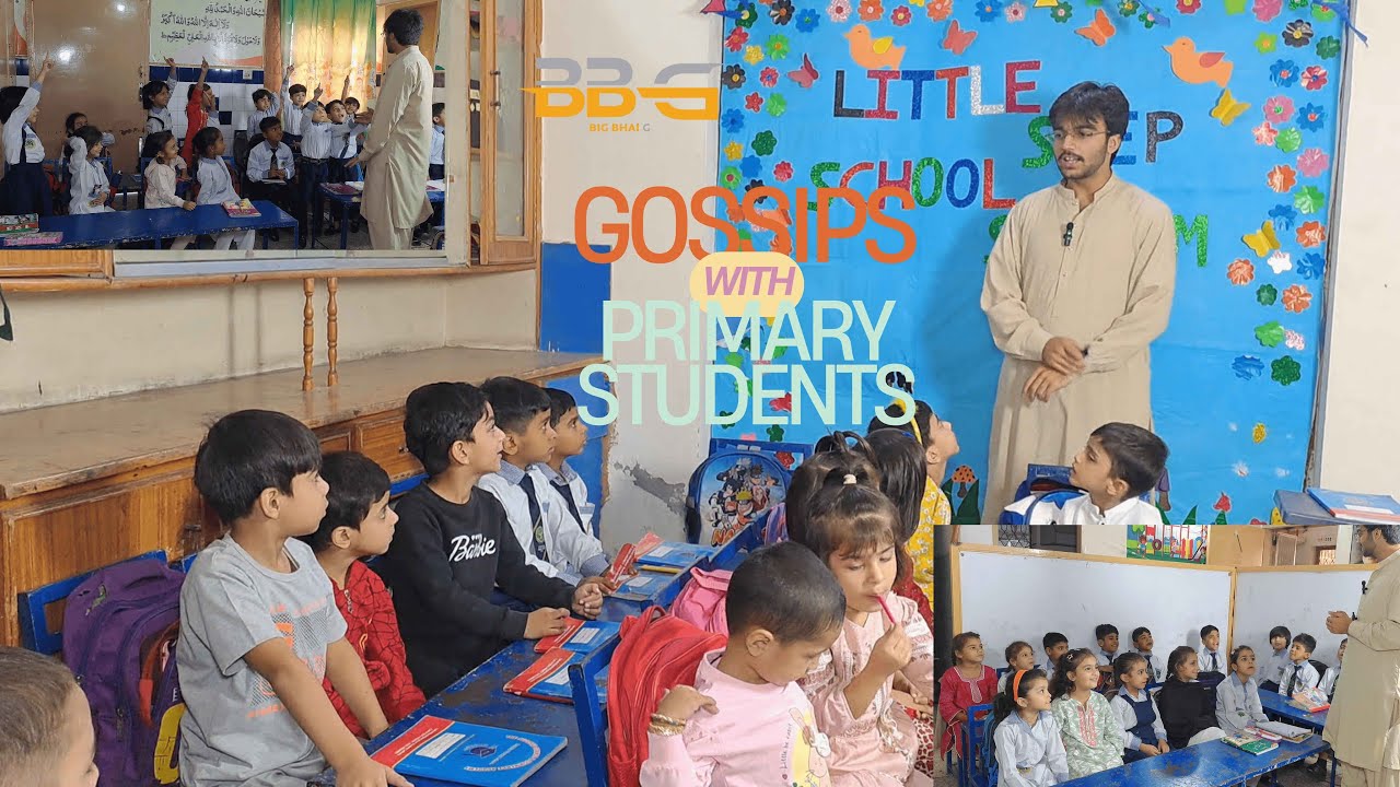 Fun Day at Little Step School | Cute Kids, Games & Classroom Fun with bigbhai_g