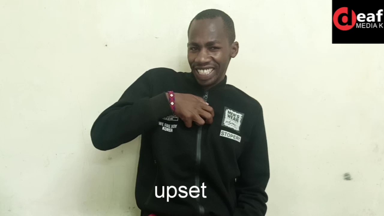 Kenyan sign language #emotions (tutorial 10)