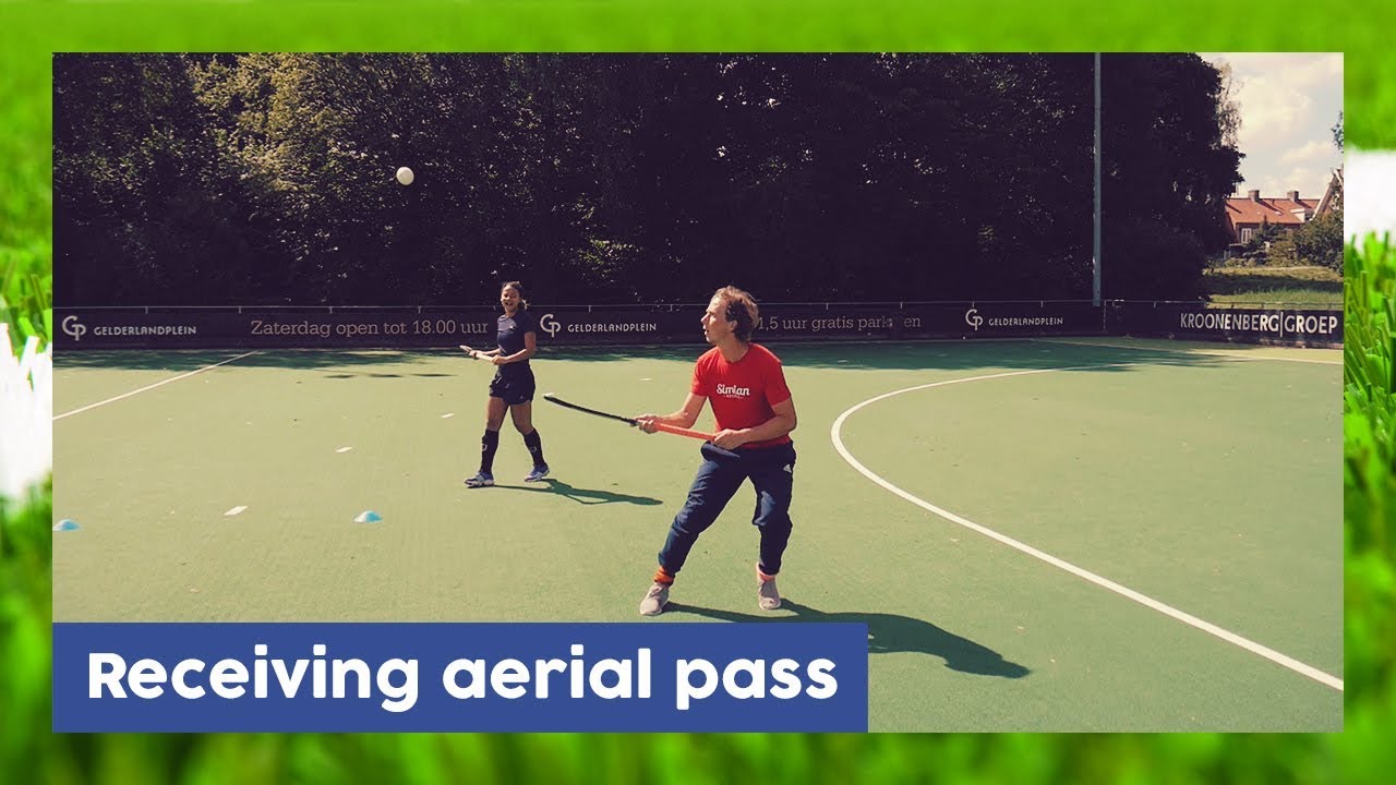 Receiving aerial passes - Field Hockey Technique | Hockey Heroes TV