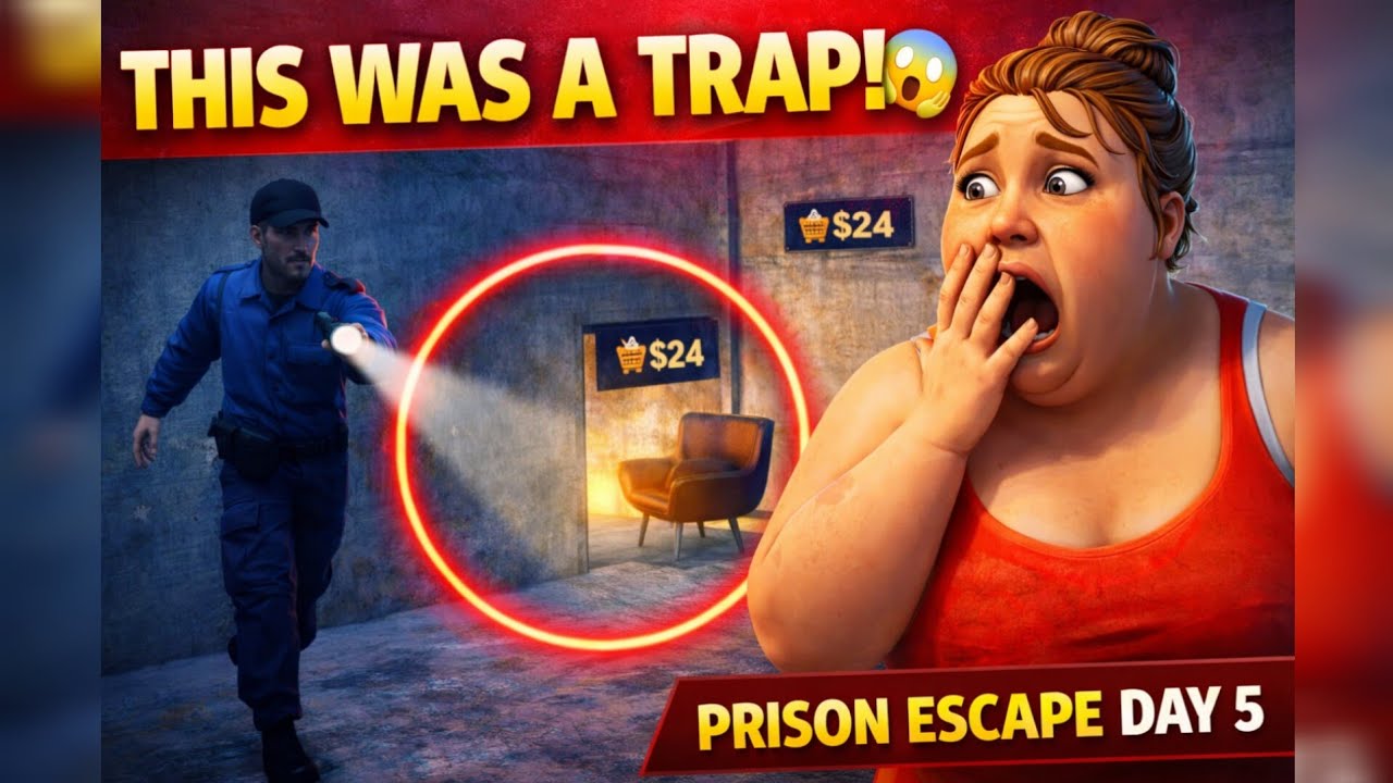 1️⃣ I Unlocked The Shopping Area… It Was A Trap 😨 | Prison Escape