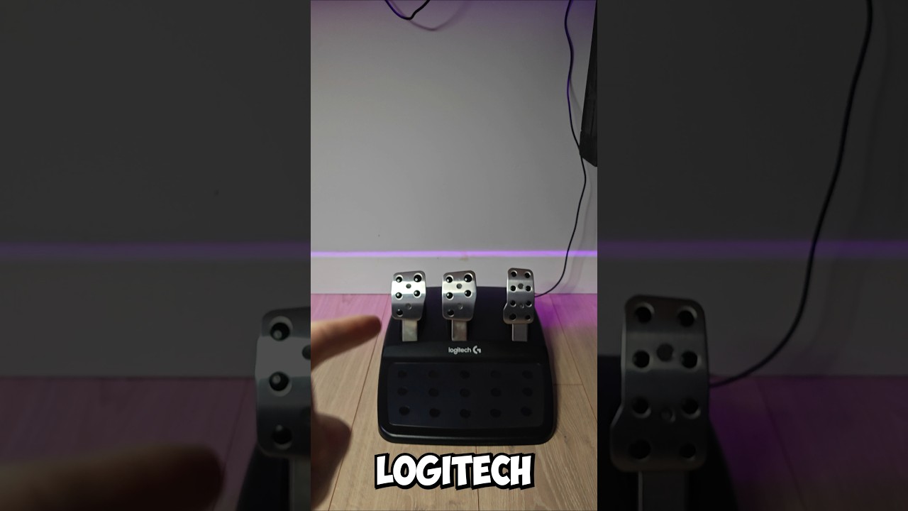 Fix Stiff Logitech Brake Pedal in 20 Seconds!