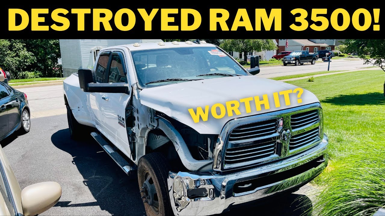 I Bought a Cheap RAM 3500 Bighorn (Cummins) REBUILD TIME!