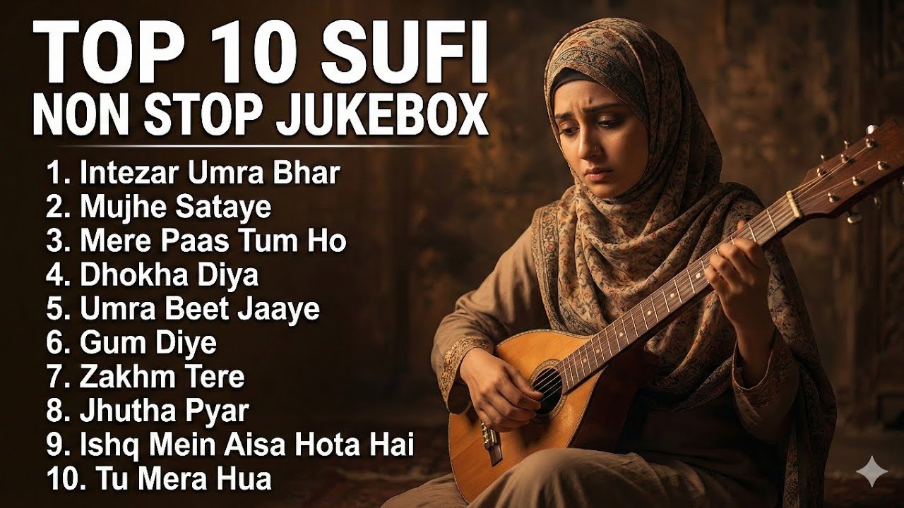 Top 10 Sufi Non Stop Jukebox 💔 | Deep Emotional & Sad Sufi Songs 🌙 | Soulful Night Vibes 2026 