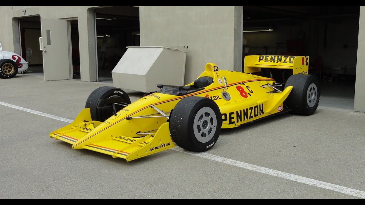 1991 Indianapolis 500 Indy Race Car Lola T9100 Pennzoil # 8 on My Car Story with Lou Costabile