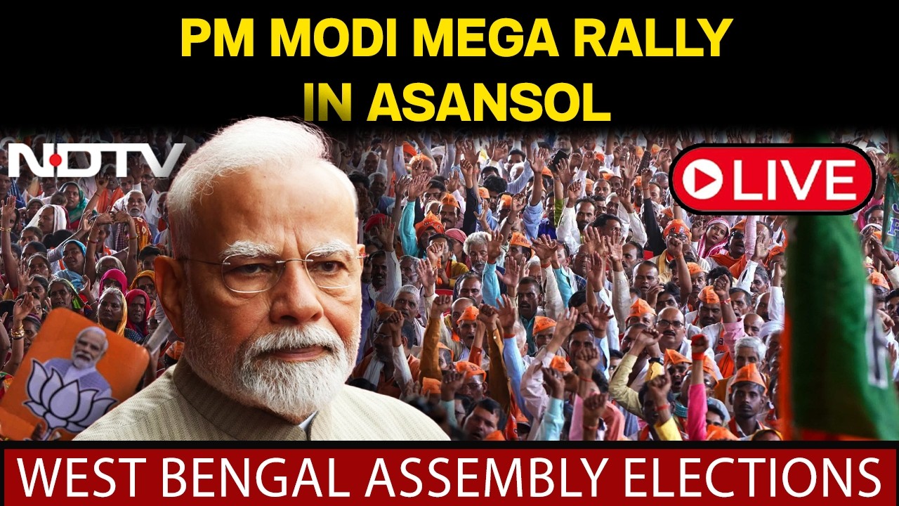 PM Modi LIVE | Asansol Live News | PM Modi Holds Rally In Asansol, West Bengal | BJP | TMC | SIR