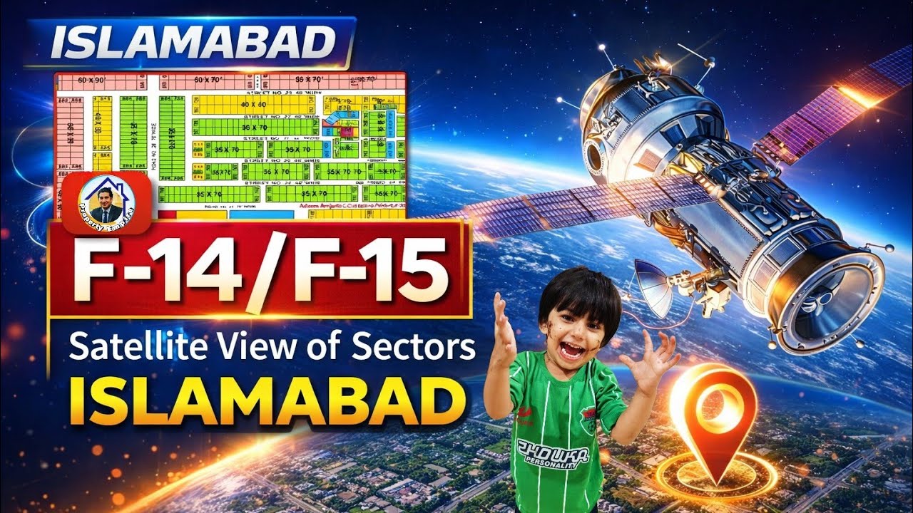 F-14/F-15 Islamabad Satellite View, Latest update #propertyempire 