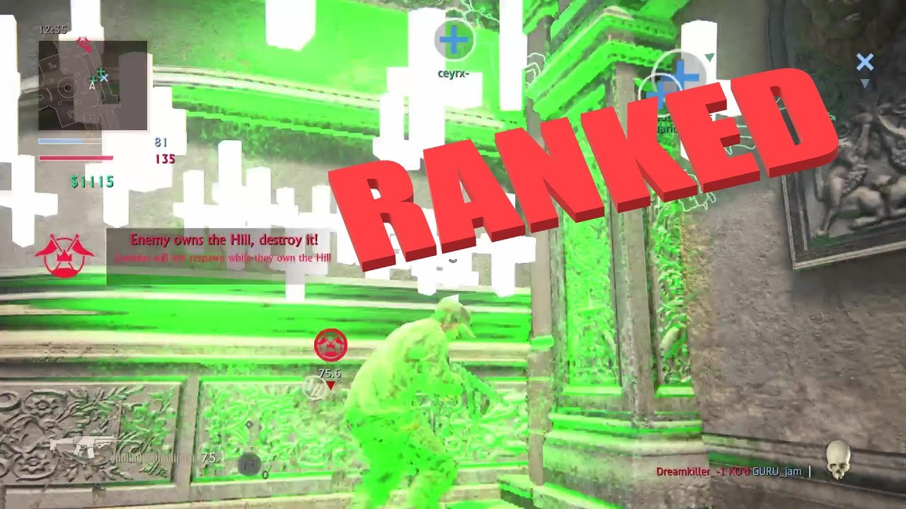 Uncharted 4 Multiplayer: RANKED - Why must they Glitch?