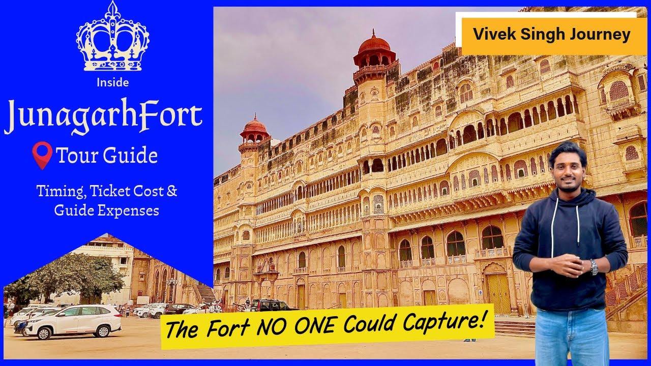 Junagarh Fort Vlog: Ticket, Guide, Parking - Full Cost Exposed! 💸😱 #new #trending #vlog #travel