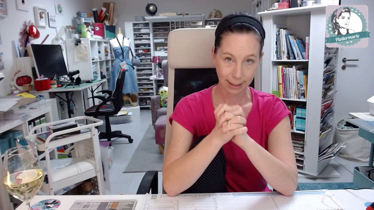 Print n Cut die Challange - Plottermarie live Plottersprechstunde