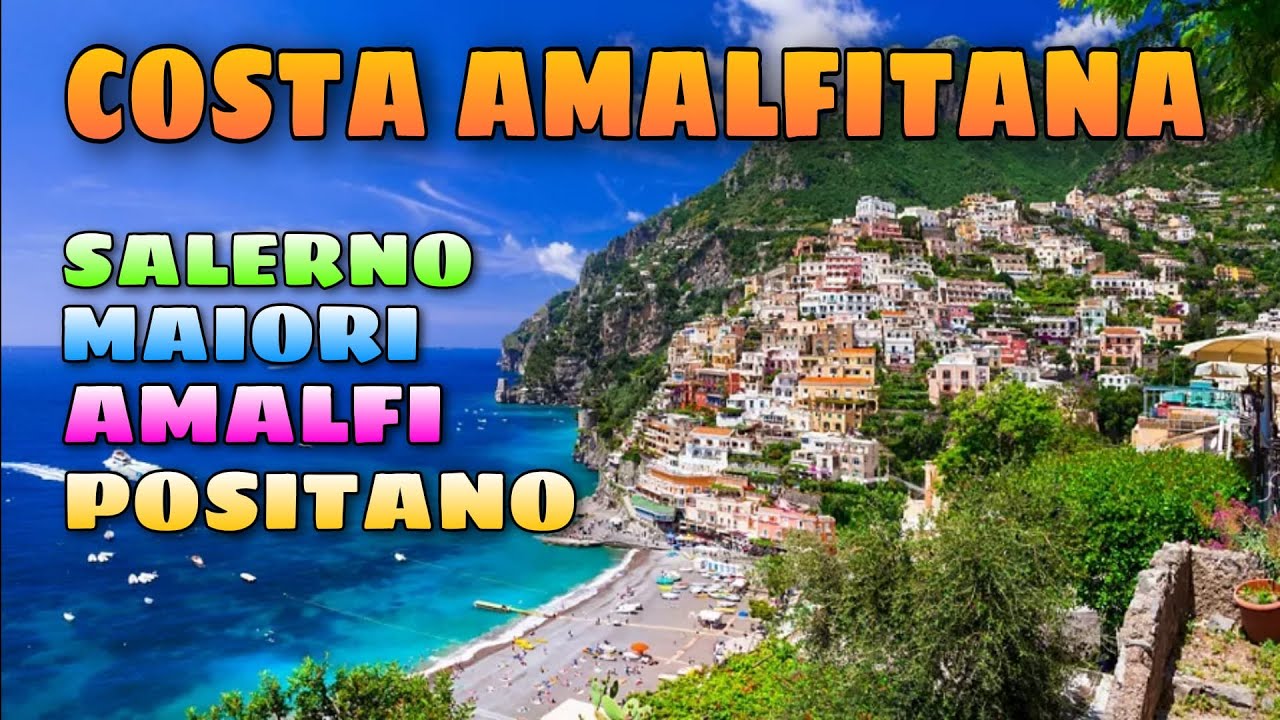 COSTA AMALFITANA en TRANSPORTE P&Uacute;BLICO desde NAPOLES 🛥️🏖️