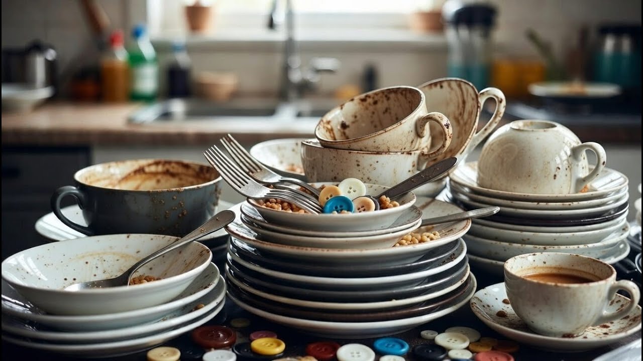 dirty dish... Watch the Satisfying Clean-Up! (ASMR)