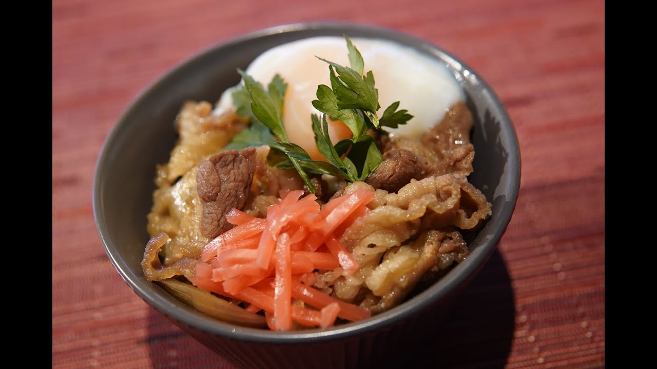 簡単牛丼 / Beef bowl