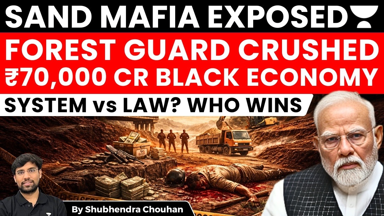 Sand Mafia Exposed: Morena Forest Guard Killing | ₹70,000 Cr Illegal Mining Nexus India
