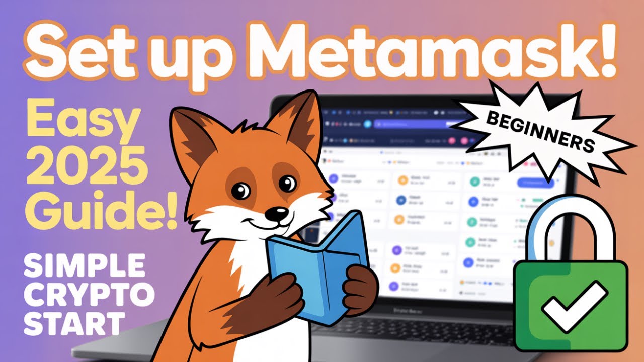 MetaMask Tutorial 2025: Set Up Your Crypto Wallet FAST! 🚀