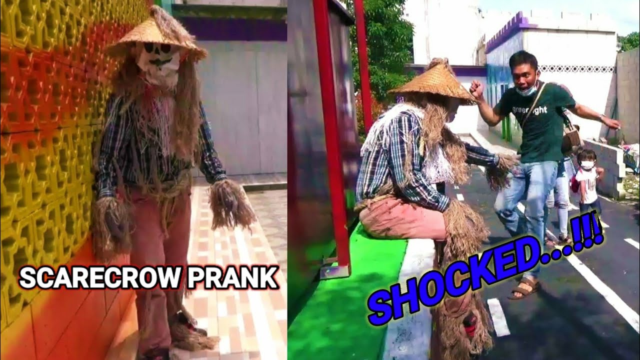 SCARECROW PRANK || PRANK ORANG-ORANGAN SAWAH