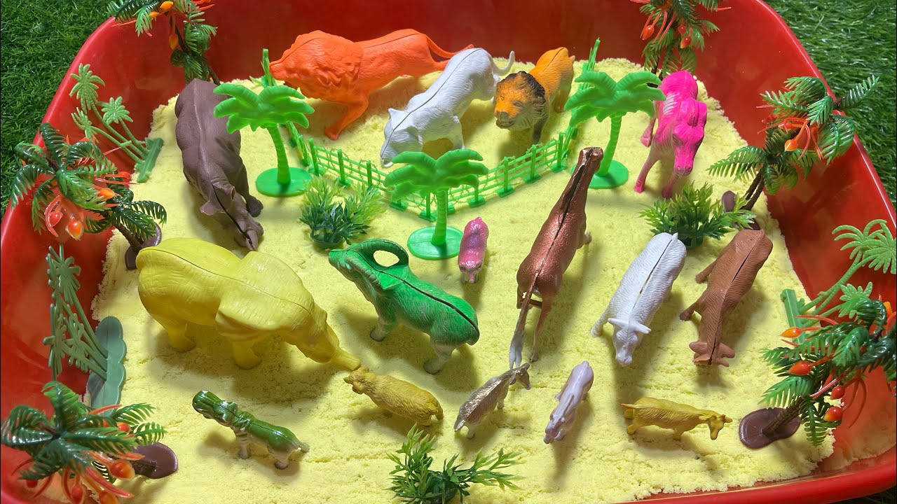 Creative animal toy 🧸 | Wild & Farm Animals Toys | Asmr Animal Toys🧸 |#toys #animaltoys #usaviral