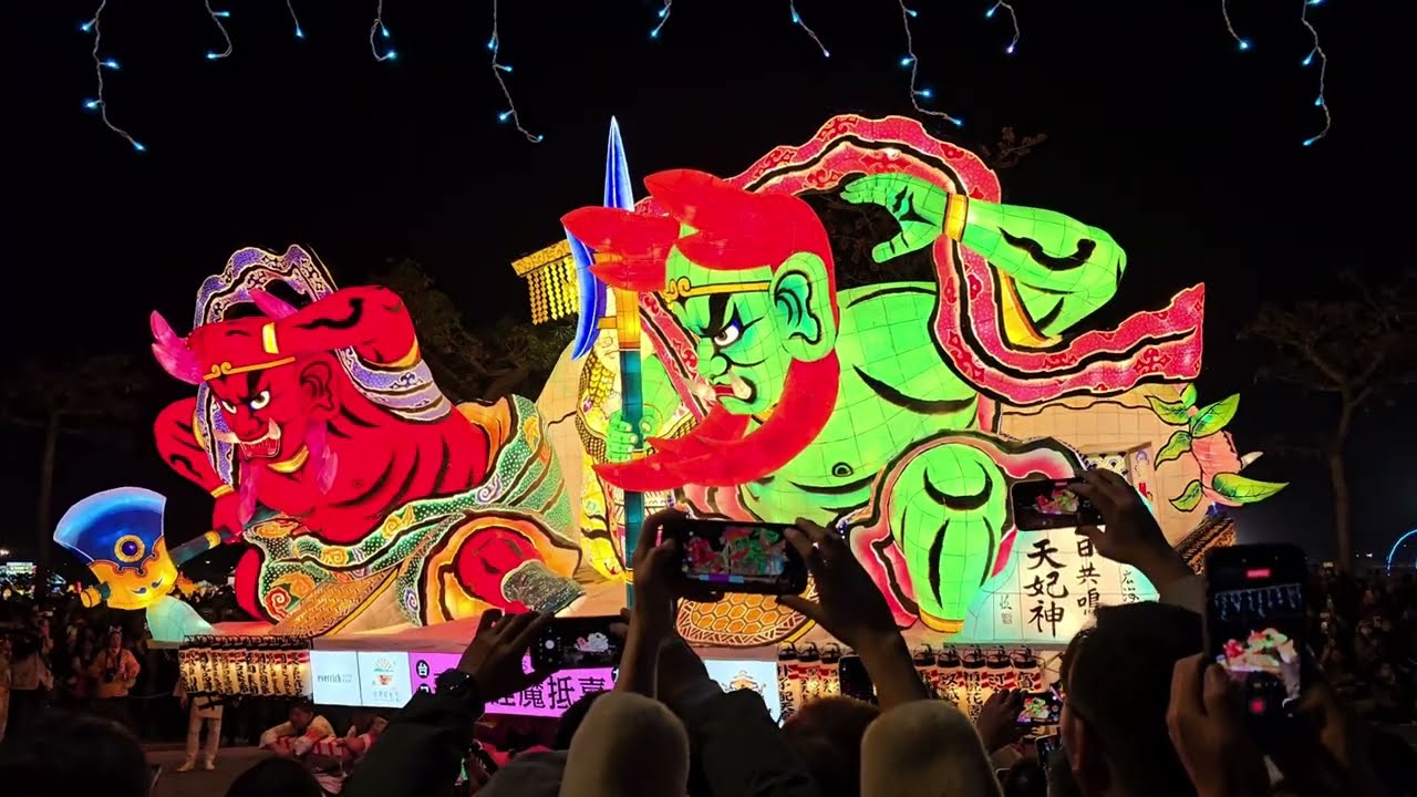 青森睡魔抵嘉 #2026台灣燈會在嘉義 #青森睡魔 #TeamTaiwan大遊行 #20260307