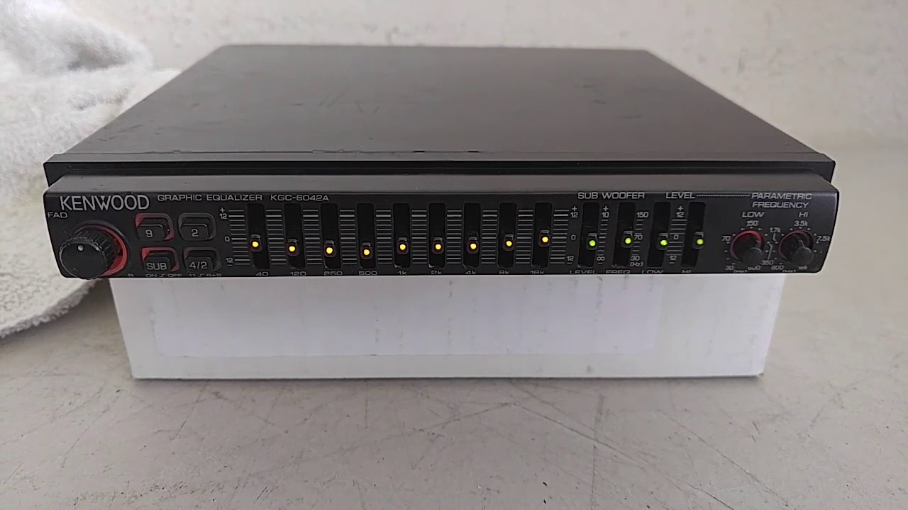 Kenwood KGC-6042A 9-Band Graphic Equalizer
