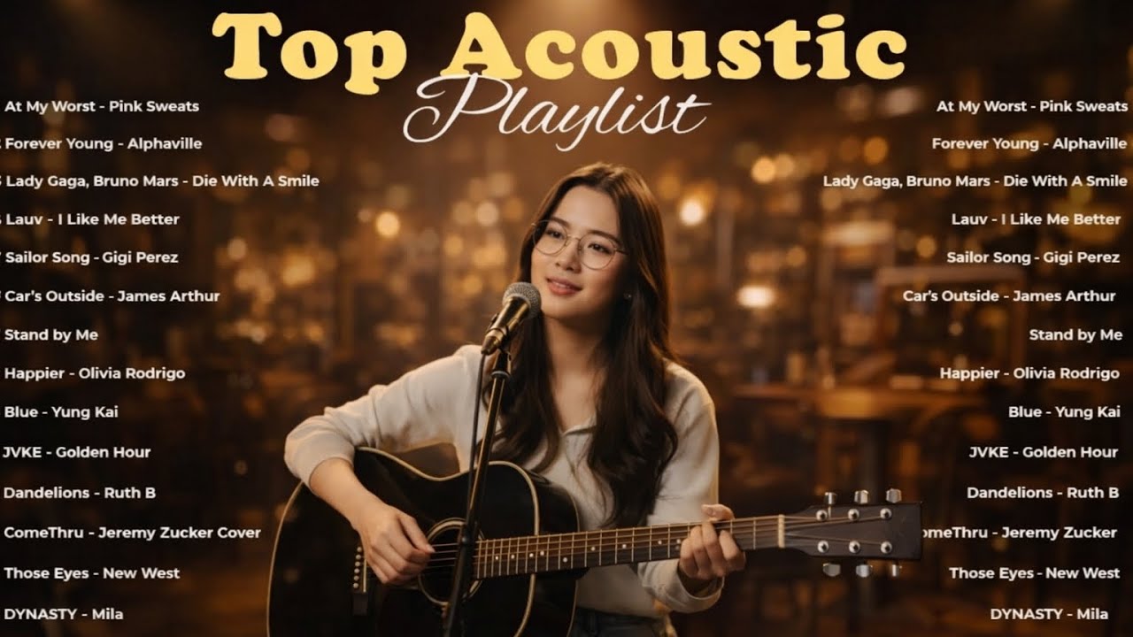 Relaxing Acoustic Cafe Music 🎸 | Chill Guitar & Warm Coffee Vibes
