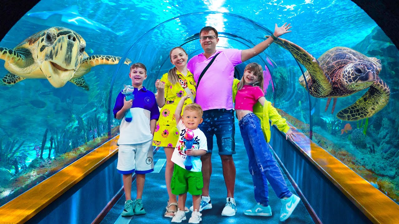 يوم عائلة ديانا وروما في SeaWorld
