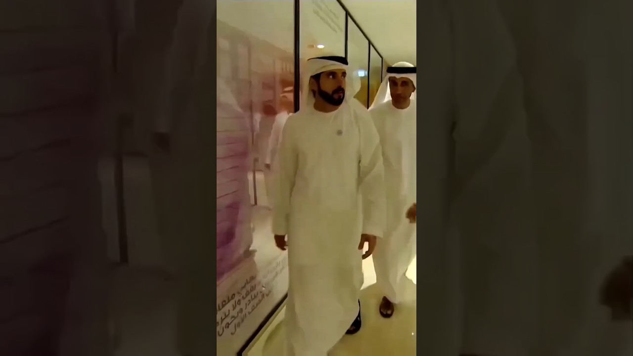 Prince Fazza visiting Dubai luxury Office | crown prince Dubai | Sheikh Hamdan | Faz3 royalty