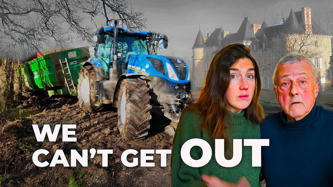 We Can’t Get Out | Blocked Roads & Real Château Life in France